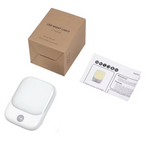 Warm white motion activated night light for bedroom hallway and bathroom
